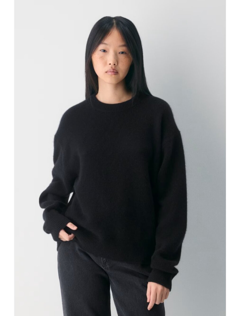 Aritzia Wilfred Midweight Cashmere Sweater $148 L